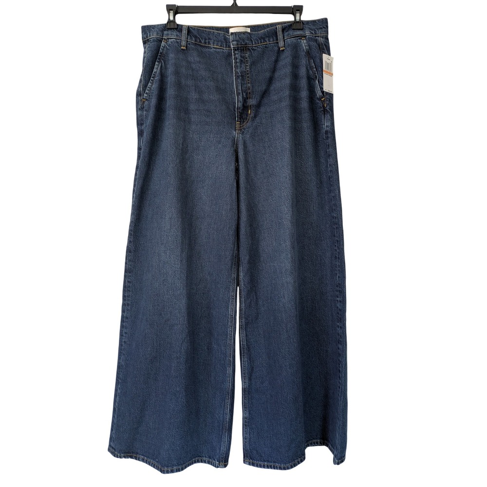 Frame High-Waist Wide Leg Jeans Womens Size‎ 33 Blindspot WashNWT $298